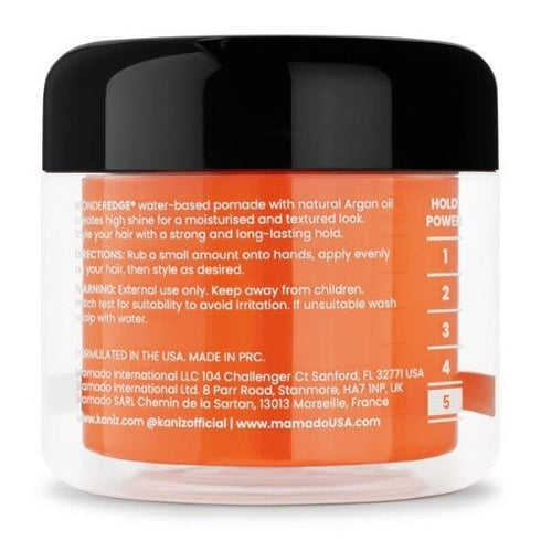 Kaniz WONDEREDGE strong hold hair pomade PINEAPPLE